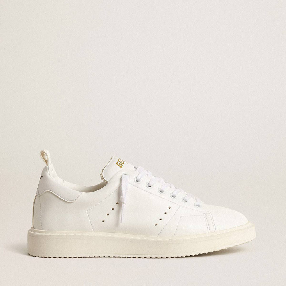 Golden Goose Bio-based Starter Sneakers With White Star And Heel Tab