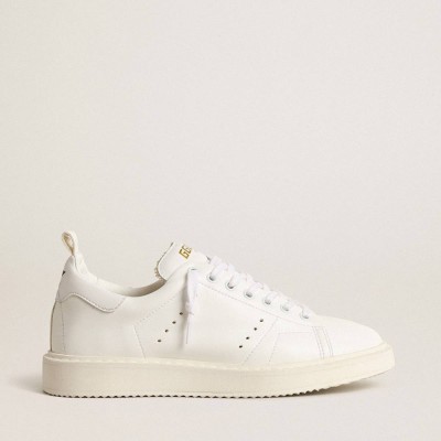 Golden Goose Bio-based Starter Sneakers With White Star And Heel Tab