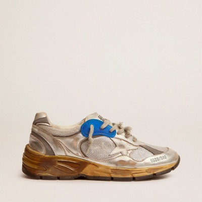 Golden Goose Dad-Star Shoes Silver