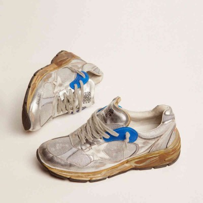 Golden Goose Dad-Star Shoes Silver