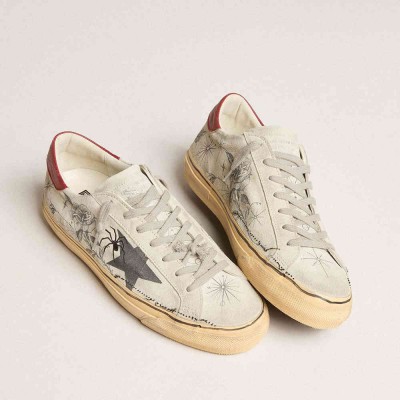 Golden Goose HAUS Of Dreamers Exclusive Super-Star Sneakers In Ice Gray Crust Leather