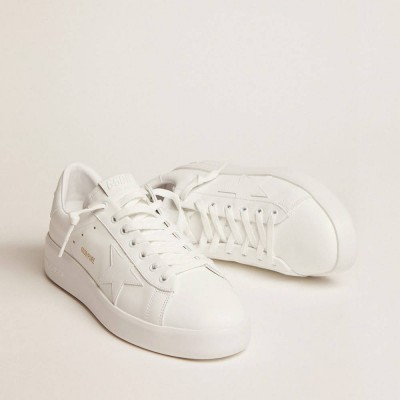 Golden Goose Purestar Sneakers In White