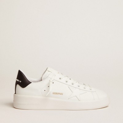 Golden Goose Purestar Sneakers With Black Heel Tab