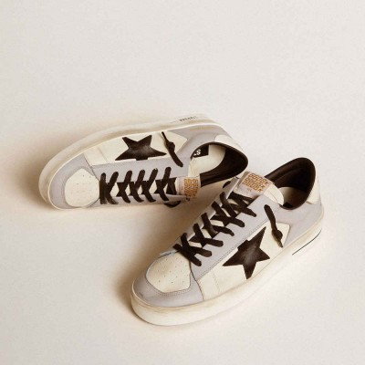 Golden Goose Stardan LTD Sneakers In Nappa And Leather With Suede Star And Leather Heel Tab