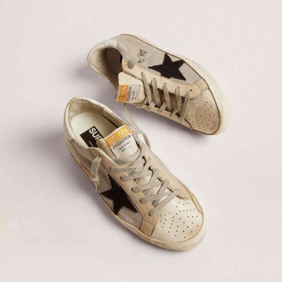 Golden Goose Super-Star Sneakers In Leather