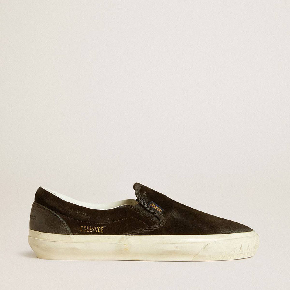 Golden Goose VCE Penstar Sneakers In Black Suede With Black Leather Heel Tab